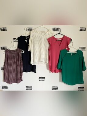 LOFT | Lot of 5 tops, perfect for summer office attire!